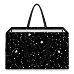 Star Constellations Pattern Print Utility Tote Bag