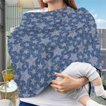 Star Denim Jeans Pattern Print Baby Seat Cover
