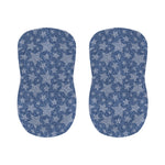 Star Denim Jeans Pattern Print Bar Stool Covers