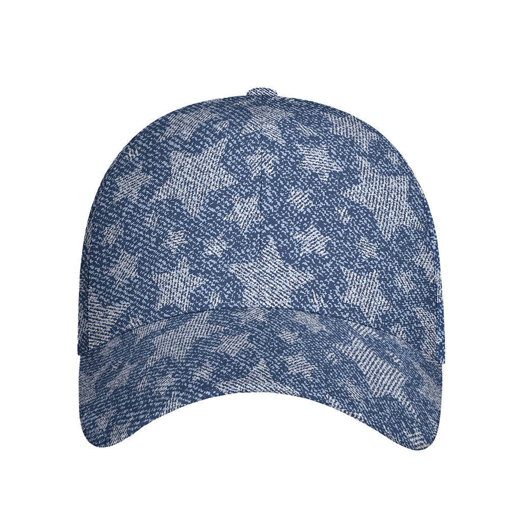 Star Denim Jeans Pattern Print Baseball Cap