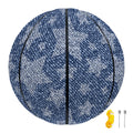 Star Denim Jeans Pattern Print Basketball