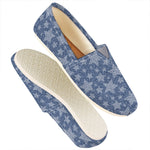 Star Denim Jeans Pattern Print Casual Shoes