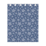 Star Denim Jeans Pattern Print Curtain