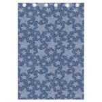 Star Denim Jeans Pattern Print Curtain
