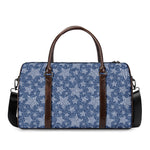 Star Denim Jeans Pattern Print Duffle Bag