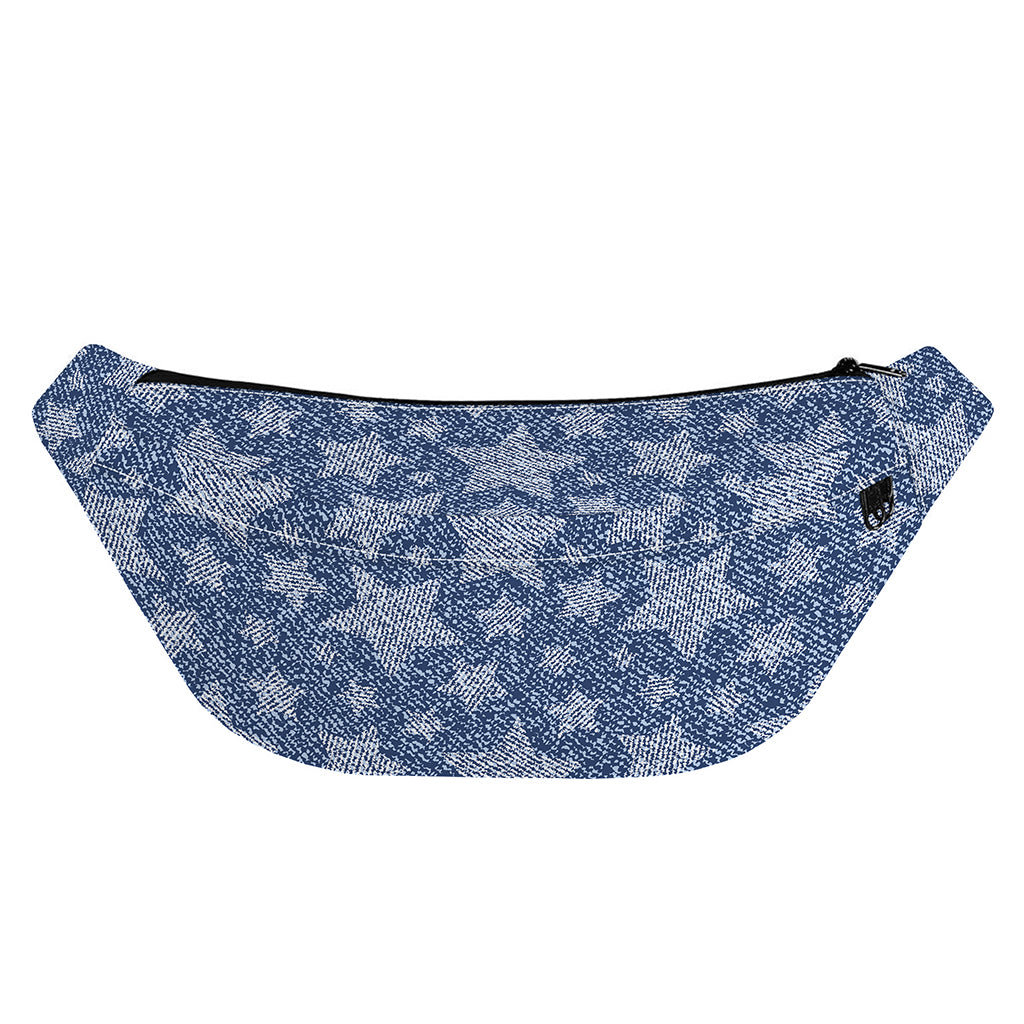 Star Denim Jeans Pattern Print Fanny Pack