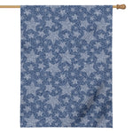 Star Denim Jeans Pattern Print House Flag