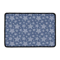 Star Denim Jeans Pattern Print Kitchen Mat