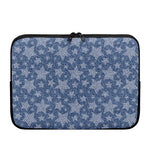 Star Denim Jeans Pattern Print Laptop Sleeve