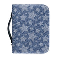 Star Denim Jeans Pattern Print Leather Bible Cover