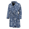 Star Denim Jeans Pattern Print Men's Bathrobe