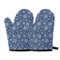 Star Denim Jeans Pattern Print Oven Mitts