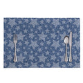 Star Denim Jeans Pattern Print Placemat