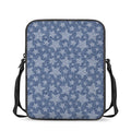 Star Denim Jeans Pattern Print Rectangular Crossbody Bag
