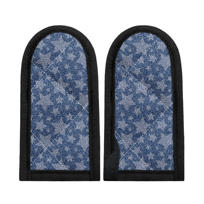Star Denim Jeans Pattern Print Skillet Handle Cover