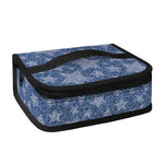 Star Denim Jeans Pattern Print Small Lunch Bag
