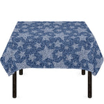 Star Denim Jeans Pattern Print Tablecloth