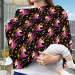 Star Fairy Unicorn Pattern Print Baby Seat Cover