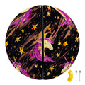 Star Fairy Unicorn Pattern Print Basketball