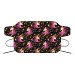 Star Fairy Unicorn Pattern Print Car Windshield Snow Cover