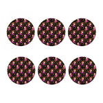 Star Fairy Unicorn Pattern Print Coaster Set