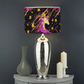 Star Fairy Unicorn Pattern Print Drum Lamp Shade