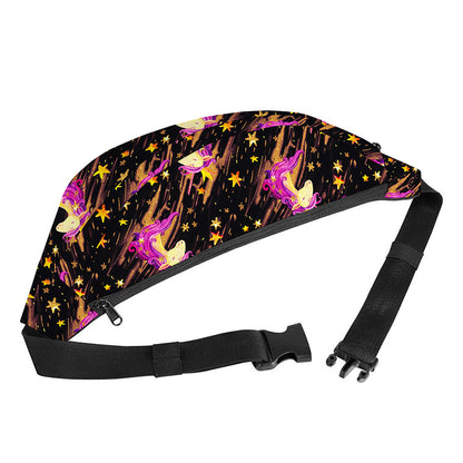 Star Fairy Unicorn Pattern Print Fanny Pack