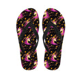 Star Fairy Unicorn Pattern Print Flip Flops