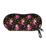 Star Fairy Unicorn Pattern Print Glasses Case