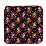 Star Fairy Unicorn Pattern Print Hand Towel