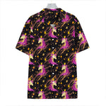 Star Fairy Unicorn Pattern Print Hawaiian Shirt