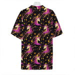Star Fairy Unicorn Pattern Print Hawaiian Shirt
