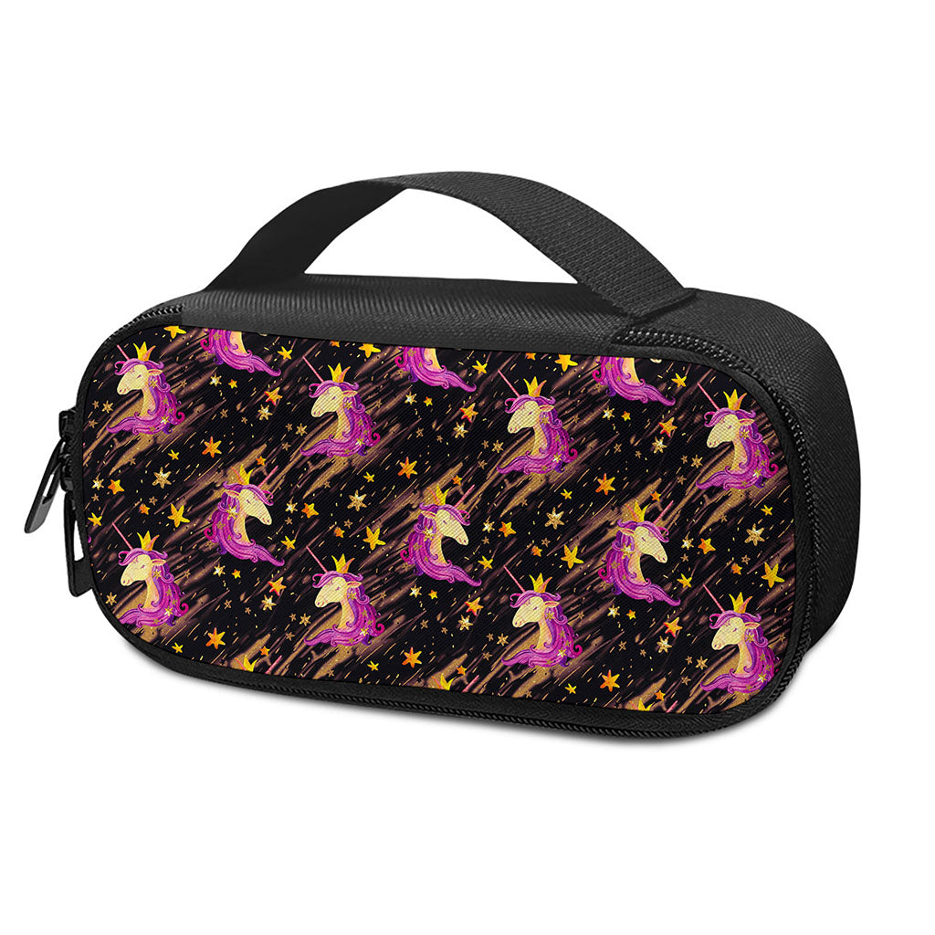Star Fairy Unicorn Pattern Print Insulin Cooler Travel Case