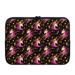 Star Fairy Unicorn Pattern Print Laptop Sleeve