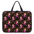 Star Fairy Unicorn Pattern Print Laptop Sleeve With Handle