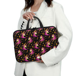 Star Fairy Unicorn Pattern Print Laptop Sleeve With Handle