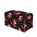 Star Fairy Unicorn Pattern Print Leather Tissue Box Cover