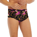 Star Fairy Unicorn Pattern Print Men's Briefs