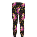 Star Fairy Unicorn Pattern Print Men's Leggings