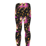Star Fairy Unicorn Pattern Print Men's leggings