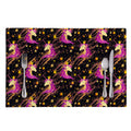 Star Fairy Unicorn Pattern Print Placemat