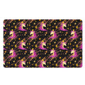Star Fairy Unicorn Pattern Print Polyester Doormat