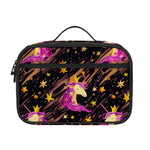 Star Fairy Unicorn Pattern Print Portable Lunch Bag