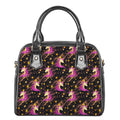 Star Fairy Unicorn Pattern Print Shoulder Handbag