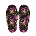 Star Fairy Unicorn Pattern Print Slippers