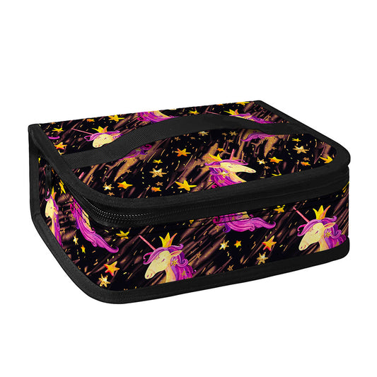 Star Fairy Unicorn Pattern Print Small Lunch Bag