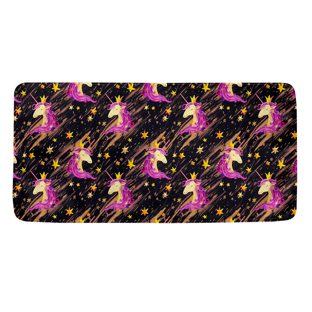 Star Fairy Unicorn Pattern Print Towel
