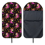 Star Fairy Unicorn Pattern Print Waterproof Car Seat Cover