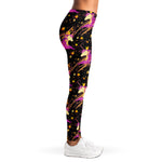 Star Fairy Unicorn Pattern Print Women's Leggings