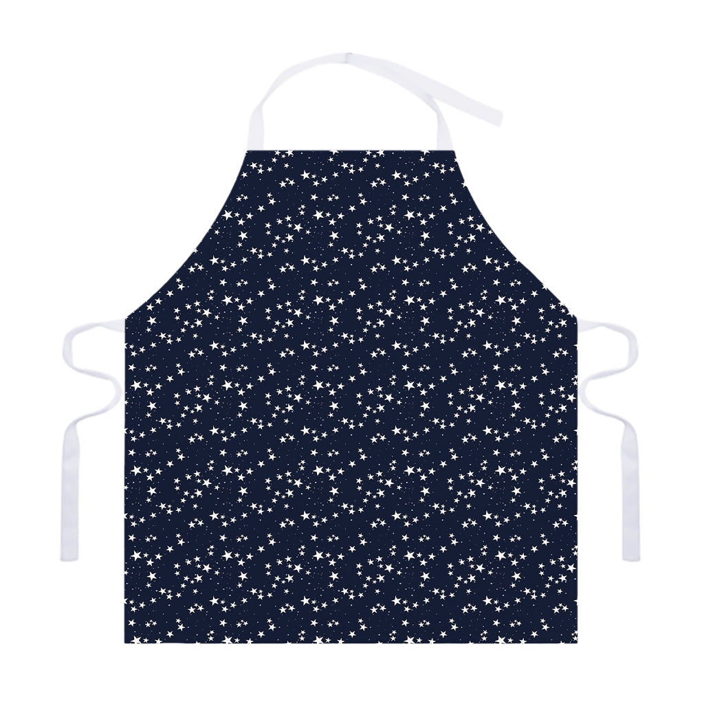 Star Sky Pattern Print Adjustable Apron